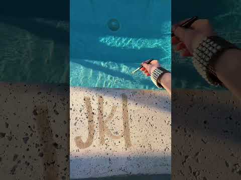 write the alphabet and you find the missing letter asmr #asmr #poolasmr #asmrgame #oddlysatisfying