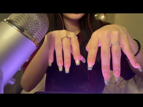 #ASMR sleep video #Stress-relieving sounds, nail tapping
