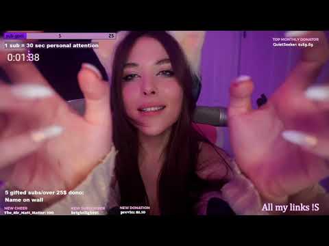 ASMR LIVE ❤️ Make yourself comfy