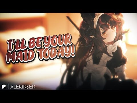 ASMR || Your Cute Best Friend Becomes Your Maid for the Day [Crush] [Comfort] [Wholesome] [Cozy]