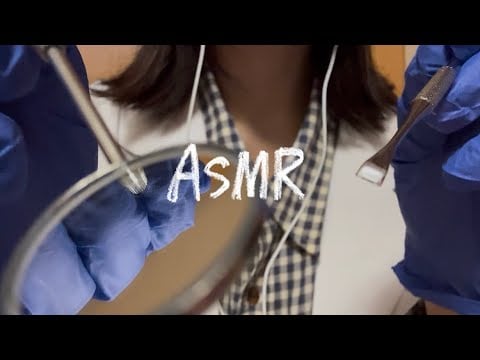 【ASMR】ヤブの割にしっかり見てくる歯医者ロールプレイ🦷🌡️🔨/Fake dentist RP