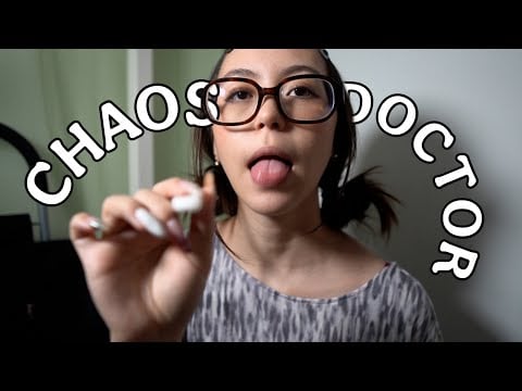 ASMR Chaos Doctor Diagnosis Roleplay (Assorted Triggers)