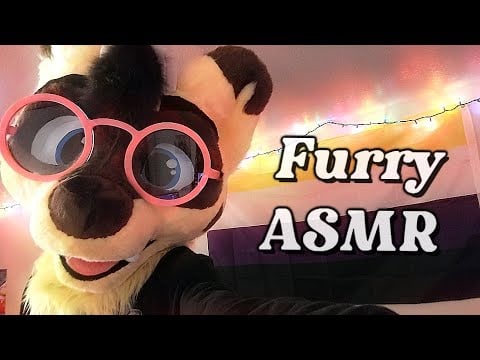 Furry ASMR | Wet mouth sounds, good boy/girl/enby, mic brushies + scratchies!