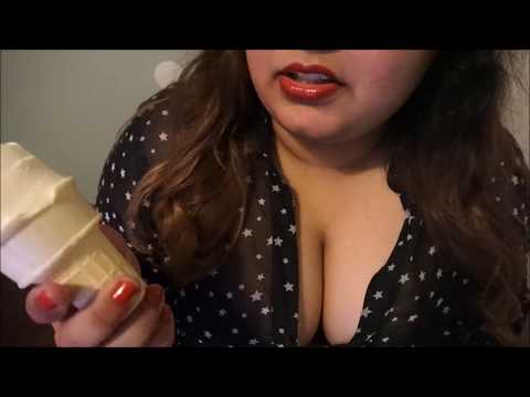 ASMR - Eating an Ice Cream Cone!