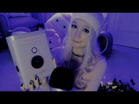ASMR Reading ( The Lord of the Rings ) #asmr #asmrreadingabook 