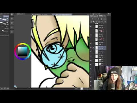 ASMR Drawing My Comic and Chatting