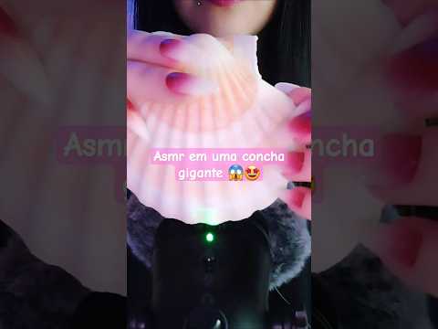🐚 CONCHA gigante ASMR 🐚🫠 #asmr #relax