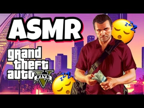 ASMR Français sur GTA 5 chuchotements puissants très proche du micro 😴 (c'est n’importe quoi🤣)