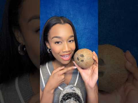 How many sounds can a coconut make did you guess correct? #asmr #shorts #youtubeshorts #asmrsounds