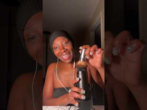 Asmr mic brushing