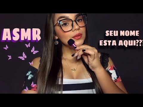 ASMR - SUSSURRANDO NOME DOS INSCRITOS