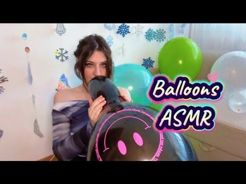 ASMR Balloons | Deep Inflation Sounds & Fun Bursts 💥 