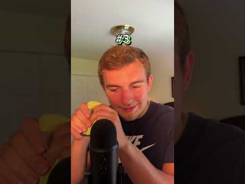 Which asmr trigger is fake ?