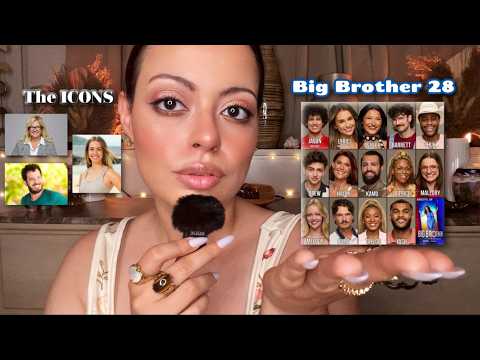 ASMR| Whisper Ramble - Big Brother 28 Cast First Impressions & The TEA PARTY ☕️