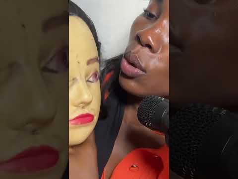 Bubblegum and hair scratching #asmr #relax