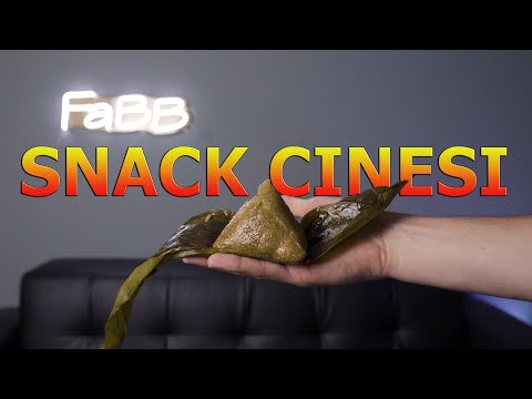 SNACK CINESI: Mangio la Piramide di Riso Ripiena (zongzi)