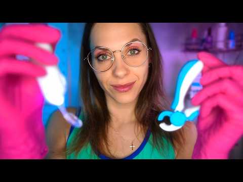 Ear exam ASMR otoscope, Deep Ear Cleaning  - Personal Attention roleplay