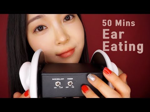 ASMR Ear Eating So far 50mins Edited