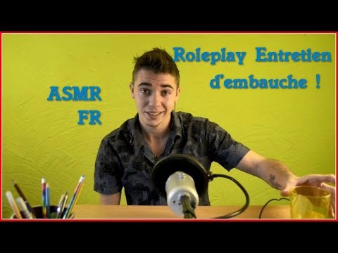 ASMR FR : Roleplay Entretien d'embauche !