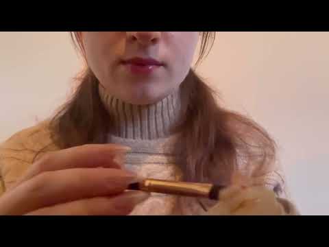 ASMR  doing you makeup ❤️ no talking 