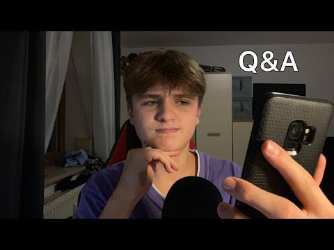 ASMR Q&A answering your top tier questions