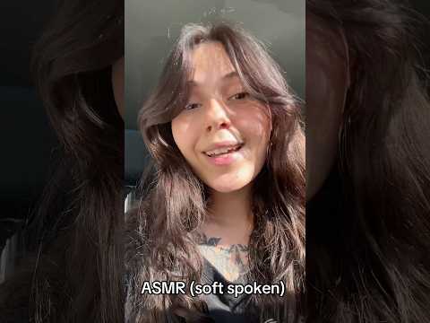 ASMR Soft Spoken! #fypシ #softspoken #lofi #asmrtriggers #asmr #mouthsounds #triggers #relax #viral