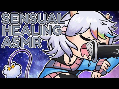 [3Dio ASMR] Sensual Healing Session (Kissing Sniffing Heartbeats Deep Breathing)