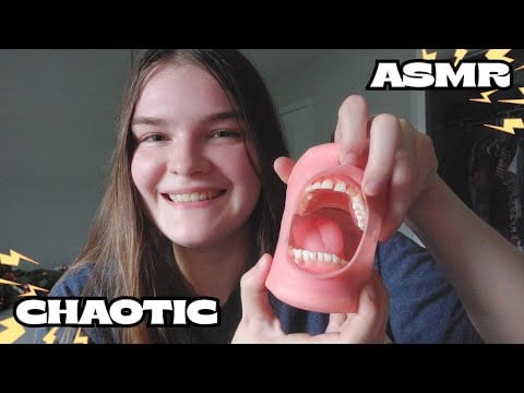 Chaotic and Fast ASMR (absolutely random 👾)