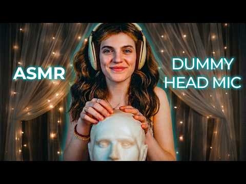 ASMR Binaural Ear to Ear Dummy Head Mic Sounds 👑 Pearl Beads, Chain Sounds, Relaxing Sleep Aid