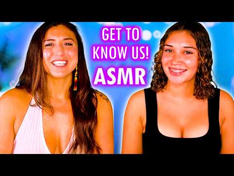 ASMR Get to Know Us 🩷 Relaxing Q&A Card Game, Personal Questions & Tingly Whispers