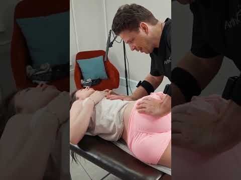 Back crack and twists with stretching for Lisa