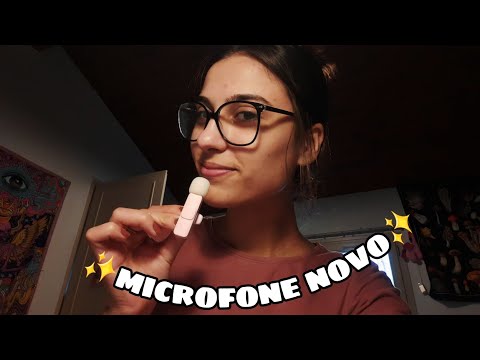 ASMR CONVERSA COM MIC NOVO 💕