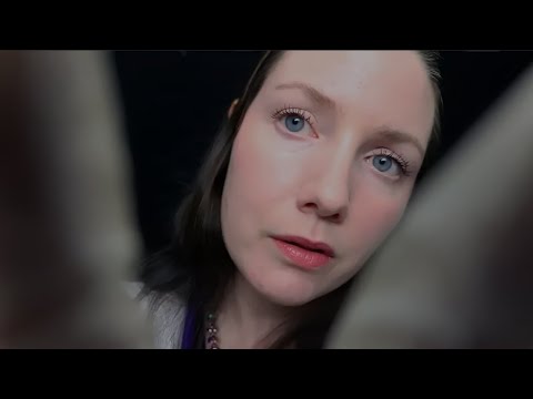 ASMR Medical Roleplay | Orbital Eye Exam | Detailed Face Exam | Whispering, Personal Attention