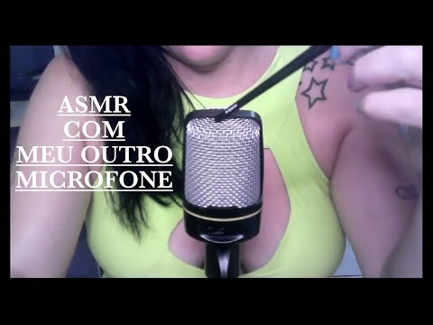 ASMR MEU OUTRO MICROFONE #asmr #asmrsounds #asmreatingshow #asmrfast #sonsdeboca