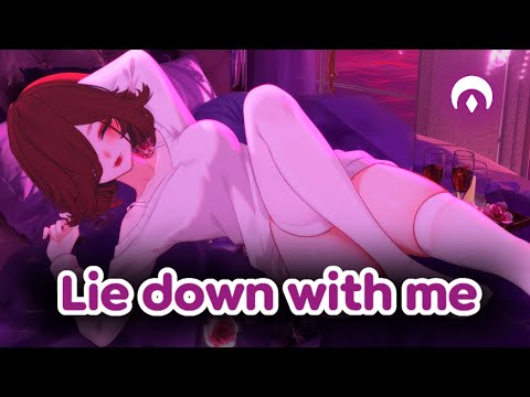 Lying in Bed Together ASMR 💜 Ear Massage, Cuddling and Close Whispers