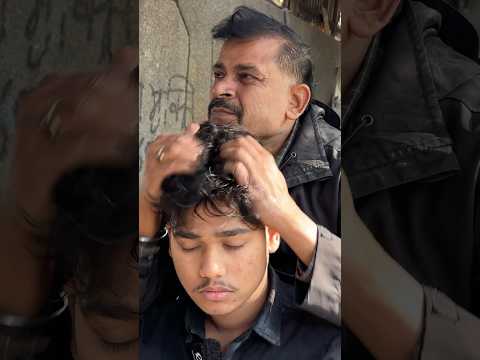 Dinesh Barber Powerful Head Massage #asmr #thebarbersarms #headmassage #indianbarber