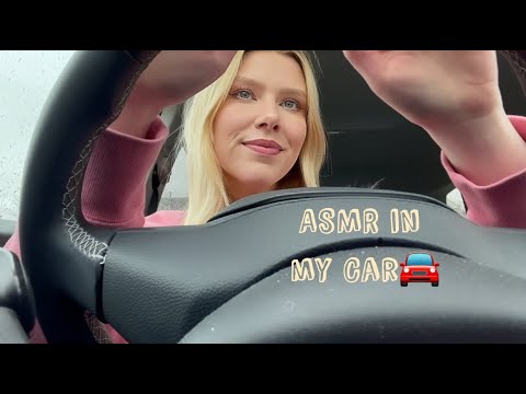 Lofi Car ASMR on a Rainy Day 🚙🌧️ (tapping, scratching, tracing)