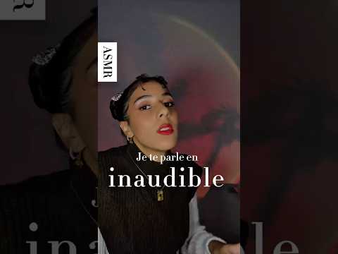 ASMR RP - Je te parle en inaudible #roleplay #asmr #relax