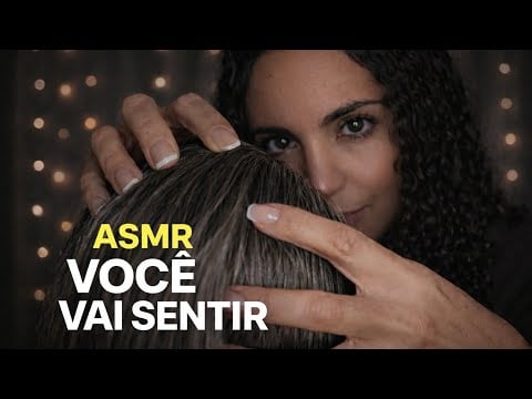 👉 ASMR SPA… você vai sentir isso no seu couro cabeludo 😴
