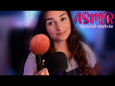 ASMR FRANÇAIS : ROLEPLAY JE TE PRÉPARE POUR LA RENTRÉE 🥰