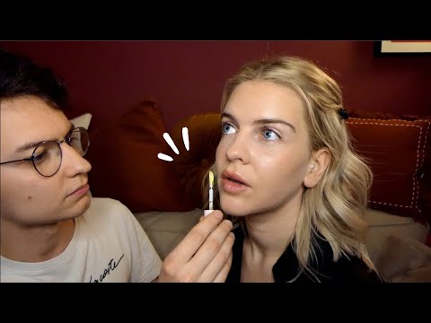 ASMR | mon copain me maquille 💕 (et c’est pas si mal)