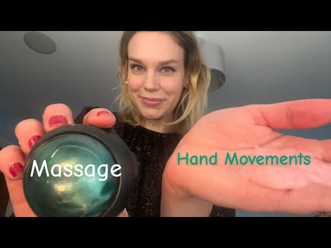 [ASMR] Fast & Aggressive Upper Body Massage With Exfoliating Lotion, Rollerball & Hand Movements