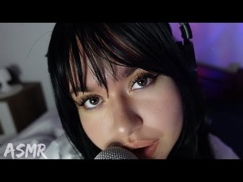 Am I too close? ◕⩊◕ ASMR //  breathy whispers, mouth sounds, personal attention, chatting