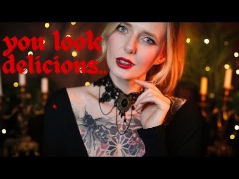 ASMR Sassy Vampire Finds You Tasty