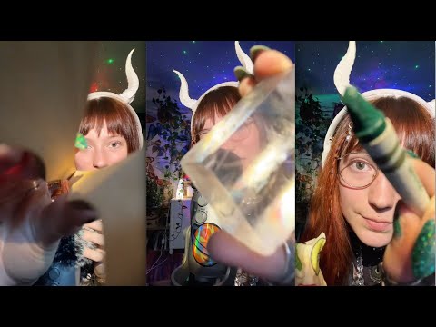 Magical  ASMR :) LIVE replay/beeswax paper, color therapy, and lots of my fav sounds