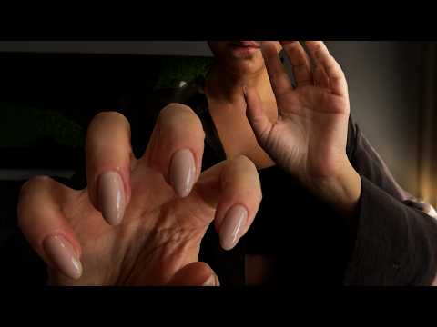 ASMR Nail Scratching & Plucking Away Negative Energy