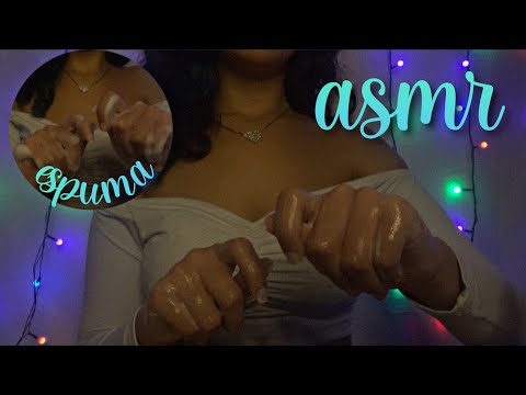 ASMR - CREME NAS MÃOS (hand sounds)