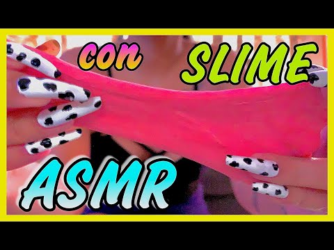 ASMR haciendo SLIME rápido y fácil con harina || Tapping objetos✨🥣