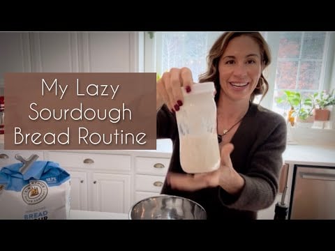 ASMR | My Lazy Sourdough Bread Routine 🍞 Minimal Effort, Cozy Baking Sounds 🥖✨