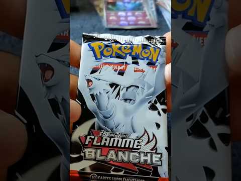 asmr opening booster flamme blanche
